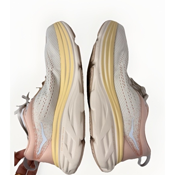 HOKA Bondi 8 Men's 9.5 D US Shifting Sand 1123202 SSEG Athletic Running Shoes - Picture 10 of 11